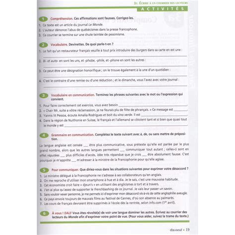 Communication Progressive Du Francais Perfectionnement C1 C2 Livre