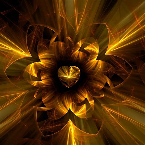 Solar Plexus Chakra Digital Art by Mary Ann Benoit - Fine Art America