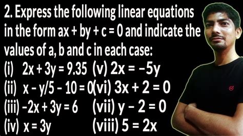 2x 3y 9 35 Solution X Y 5 10 0 2x 3y 6 X 3y 2x 5y 3x