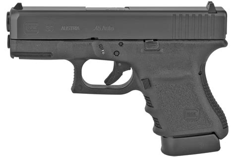 Glock 30sf Gen3 Striker Fired Semi Automatic Polymer Frame Pistol Sub Compact 45 Acp 3