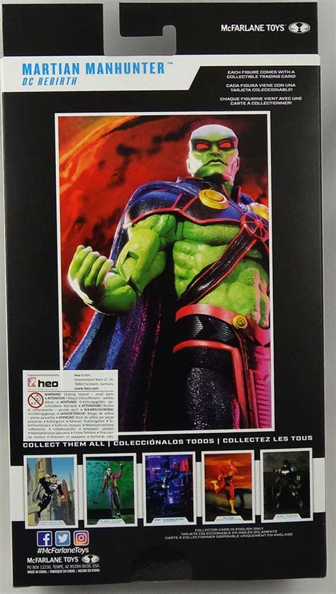 DC Multiverse McFarlane Toys Martian Manhunter DC Rebirth