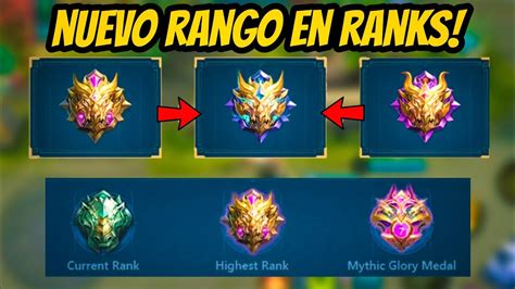 Asi Funcionara El Nuevo Rango Despues De Mitico En Rank Mobile