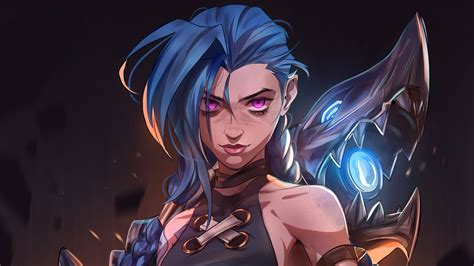 1378001 Jinx Arcane Netflix Series Lol Art 4k Rare Gallery HD