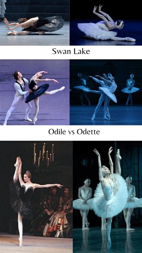 Odile Vs Odette In Tschaikowsky Swan Lake In 2023 Swan Lake Ballet