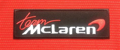 Team Mclaren F Sports Car Motor Racing Badge Iron Sew On Patch Ebay