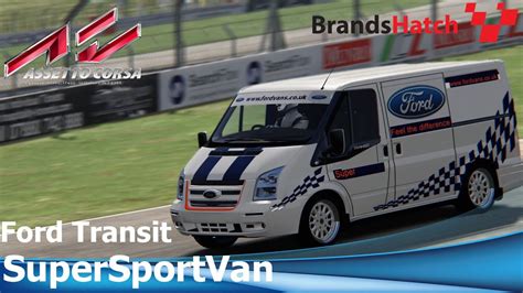 Ford Transit Super Sport Van Race At The Brands Hatch Circuit Assetto Corsa Gameplay [1080p