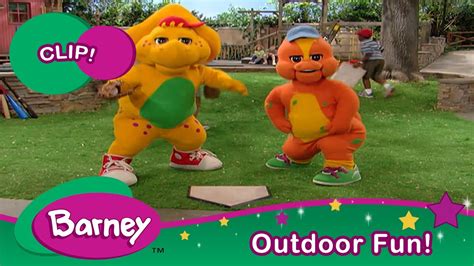 Barney Outdoor Fun BJ RIFF Season 10 YouTube