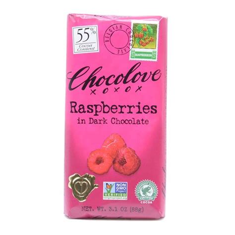 Chocolove Bar Raspberries In Dark Chocolate Foodland