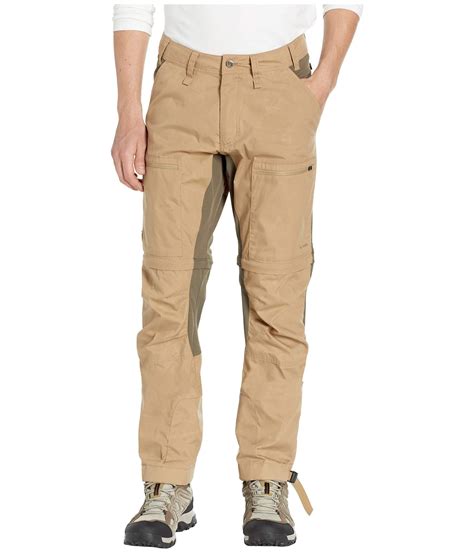 Fjallraven Synthetic Abisko Lite Trekking Zip Off Trousers In Beige Natural For Men Lyst