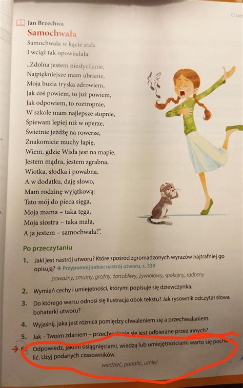 Pls Pomo E Ktos Na Teraz Prosze Jezyk Polski Klasa Daje Najj