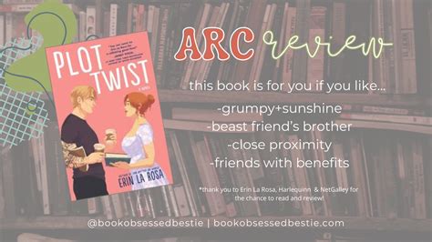 Book Review Plot Twist Erin La Rosa BOOK OBSESSED BESTIE