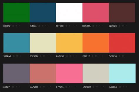 Colormind Un Générateur De Palettes De Couleurs Harmonieuses