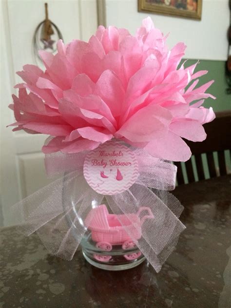 Easy Baby Shower Centerpieces Girl