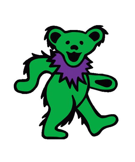 Grateful Dead Bear Stickers Find And Share On Giphy