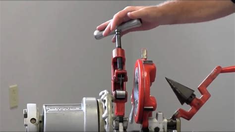 RIDGID 1215 Threading Machine Overview YouTube