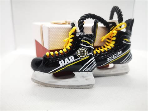 Personalized Hockey Skates Ornament T Custom Hockey Ccm Etsy