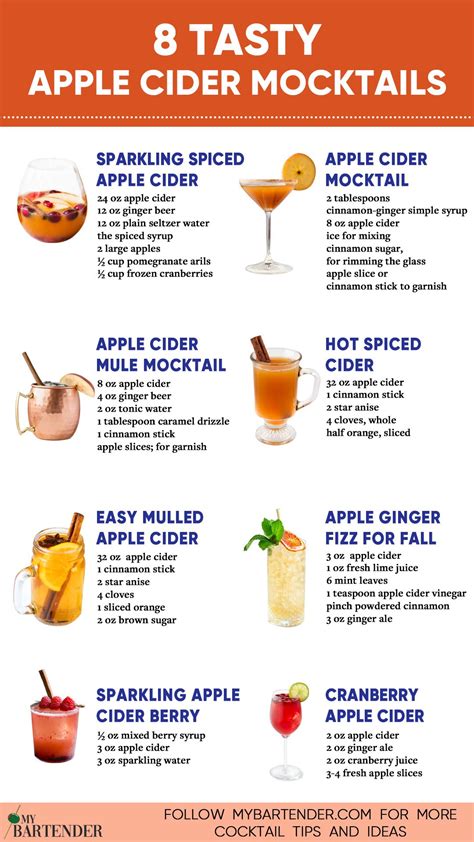 8 apple cider mocktail recipes – Artofit