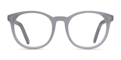 Primrose Round Matte Clear Full Rim Eyeglasses Eyebuydirect Canada