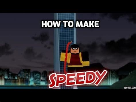 How To Make Speedy From Teen Titan Judas Contract In Shl Youtube