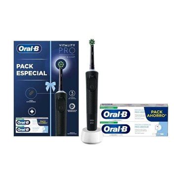 Comprar Oral B Cepillo Electrico Vitality Pro Pasta Repair 2x100Ml