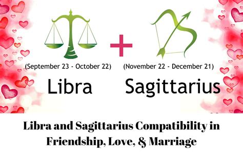 Libra and Sagittarius Compatibility in Friendship, Love, & Marriage