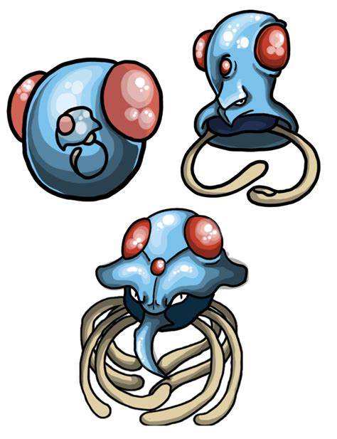 Tentacool Tentacruel And Egg By Dremorax On Deviantart