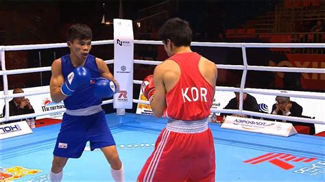 Round Of 16 52kg JO SEHYEONG KOR Vs PAALAM CARLO PHI AIBA World