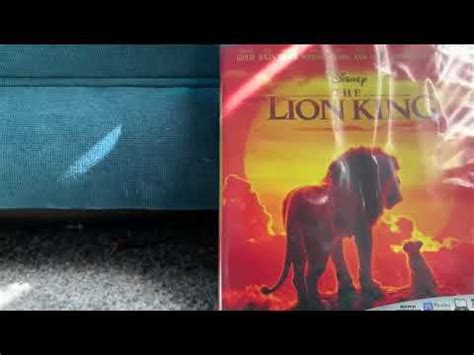 The Lion King Blu Ray Unboxing Youtube