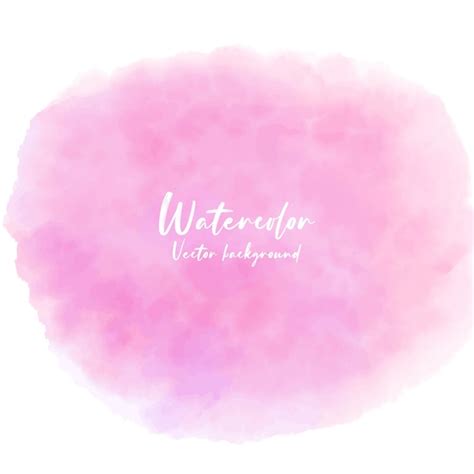 Premium Vector Abstract Pink Watercolor On White Background