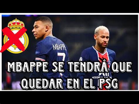 Neymar Quiere Salir Del PSG Esto Complica Todo YouTube