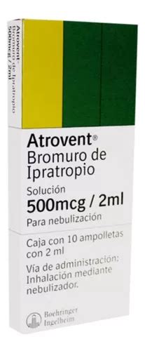 Atrovent Mcg Ml Caja Con Ampolletas Env O Gratis