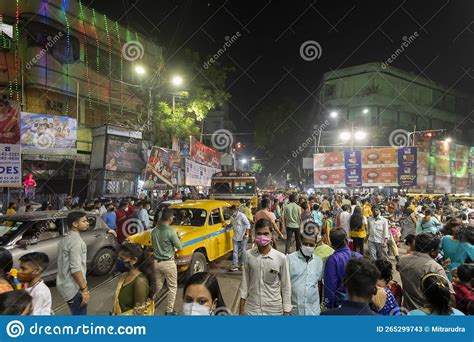 Kolkata West Bengal India Th October Traditional Bagbazar