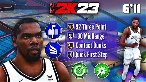 611 Kevin Durant Build Is Insanely Unguardable 2k23 Season 4 The