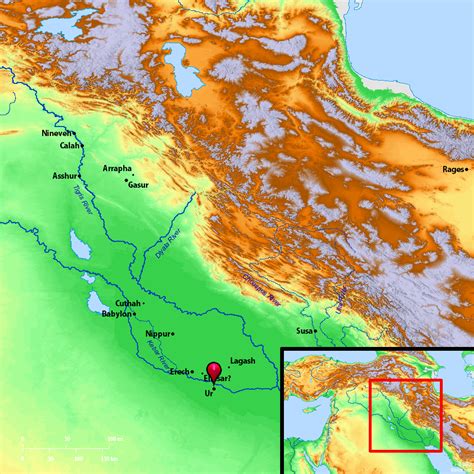 Bible Map: Ur