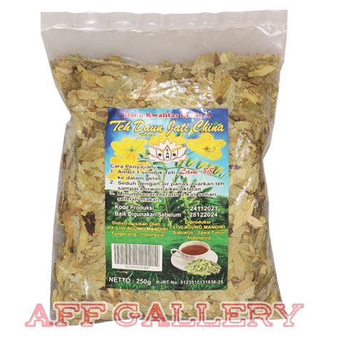 Jual Teh Daun Jati Cina Lam Teh Jati Cina Slimming Leaf Gram