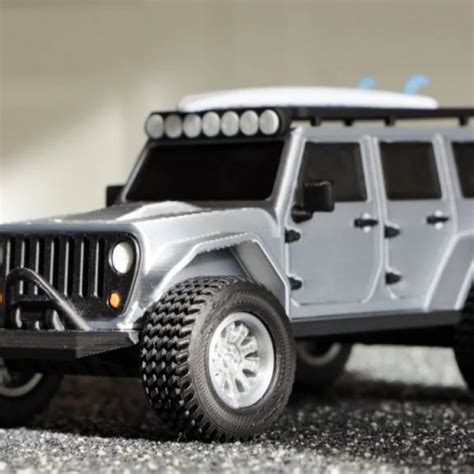 3d Printable Jeep Wrangler Fully Printable By Soarpix 3d Designs