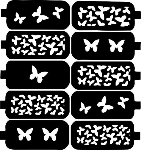 Printable Nail Stencils