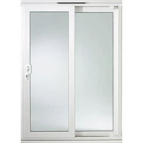 White Upvc Sliding Windows For Residential Commercial Use Thickness