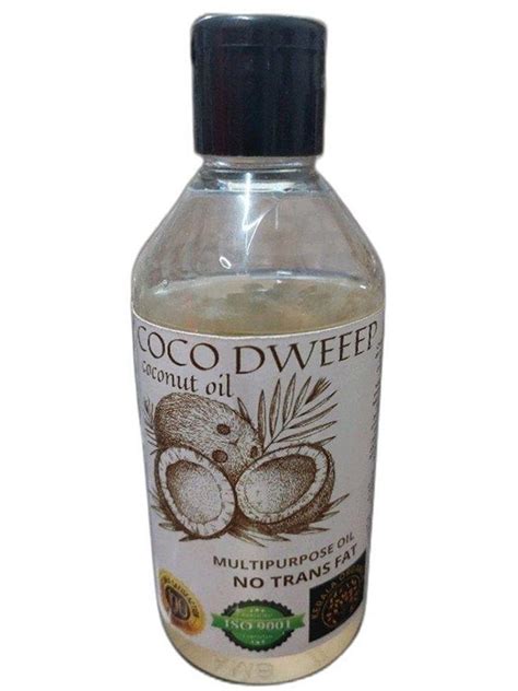 Mono Saturated Expeller Press Coco Dweep Organic Coconut Oil For