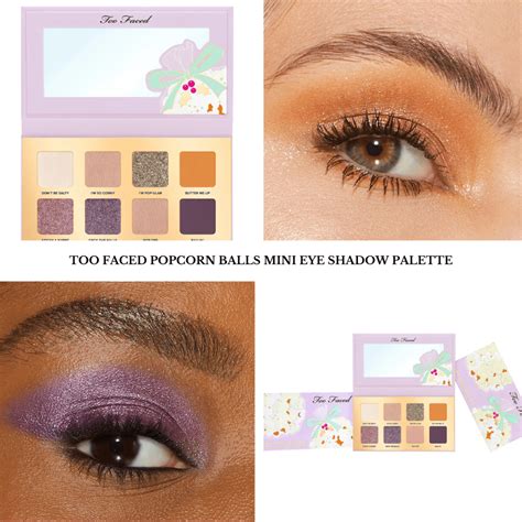 Too Faced Popcorn Balls Mini Eye Shadow Palette Beautyvelle Makeup News