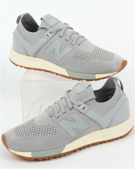 New Balance 247 Decon Trainers Grey White Shoe Running Lightweight Boot