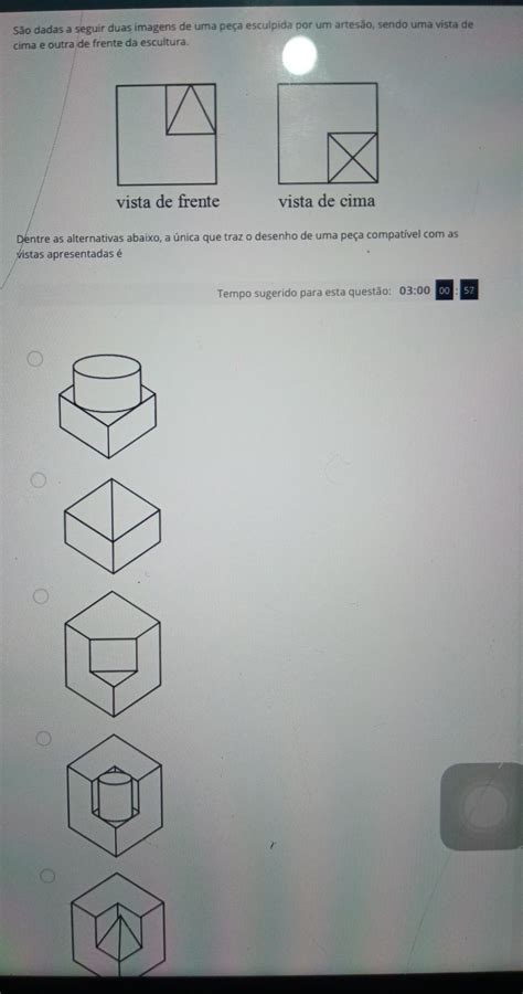 Sao Dadas A Seguir Duas Imagens De Uma Peça Esculpida