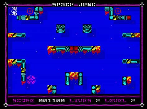 Indie Retro News Space Junk Miguetelo Arts New Zx Spectrum Game