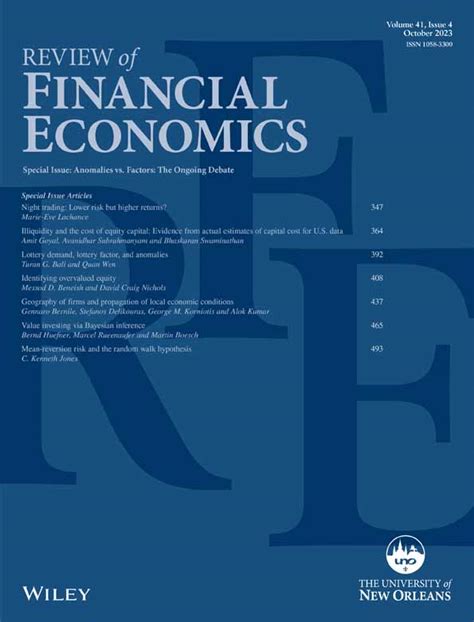 Review Of Financial Economics