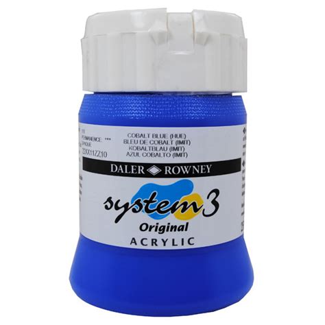 Daler Rowney System Original Acrylic Paint Ml Cobalt Blue Hue