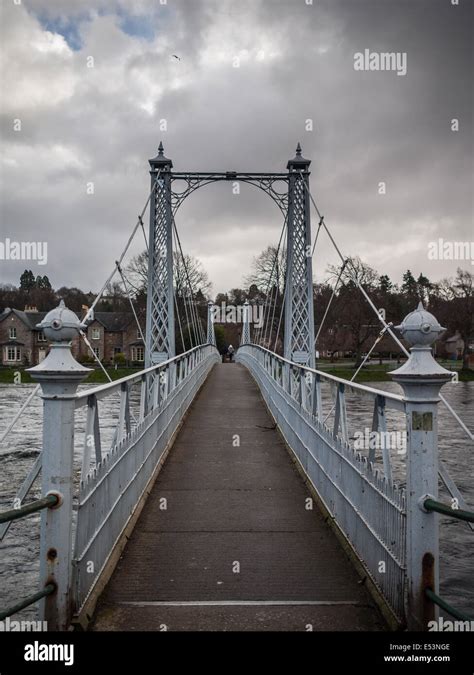 Infirmary Bridge across river Ness Stock Photo - Alamy