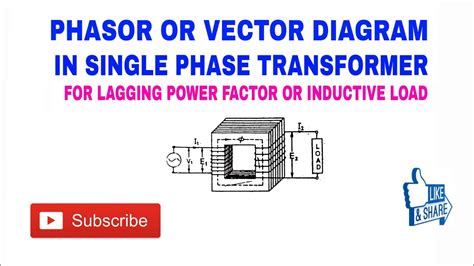 Phasor Diagram Of Single Phase Transformer Leading Power Fac