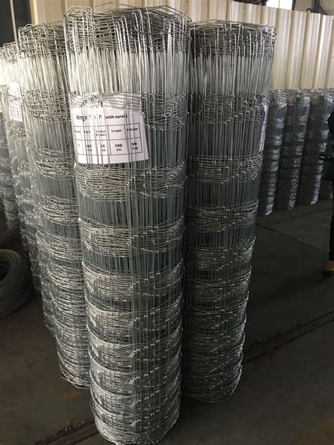 Galvanized Hog Wire Fence Panels Cattle Fence - China Wire Mesh and Fence