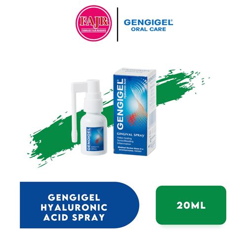 Gengigel Hyaluronic Acid Spray Ml Shopee Malaysia