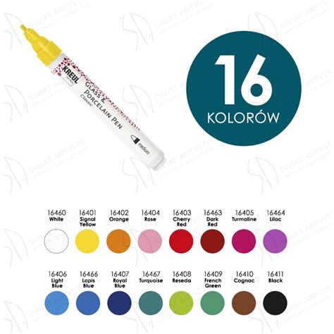 Marker Do Szk A I Ceramiki Kreul Glass Porcelain Pen Classic Medium